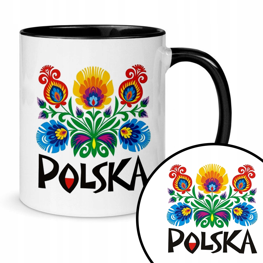 

Kubek Czarny Urodziny Polska Pamiątka Wz