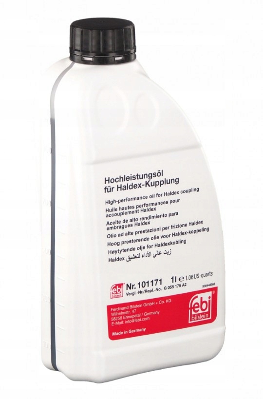

Olej Do Sprzęgła Haldex 1L Febi 101171