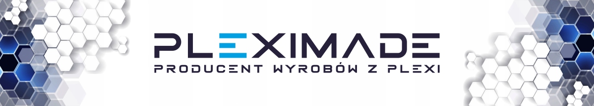 Mównica z plexi, pleksi, pleksa - WĄSKA + gratis Szerokość produktu 55 cm