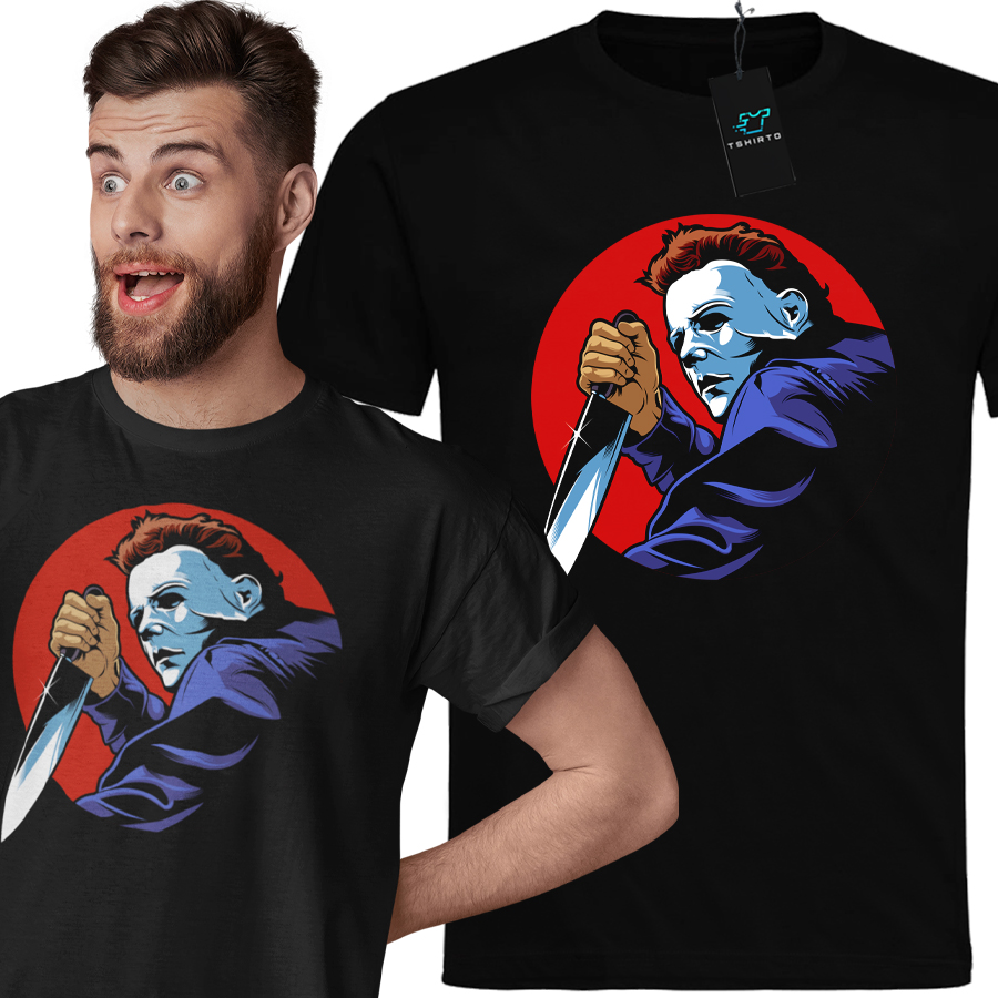 

Koszulka Męska Halloween Michael Myers Horror XL