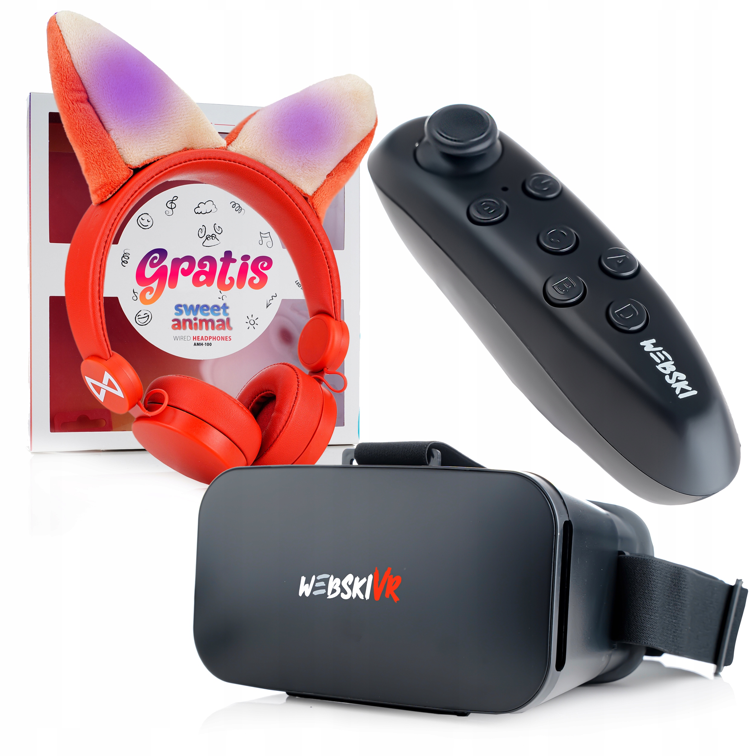 GOGLE OKULARY VR 3D WIRTUALNE DO TELEFONU DO GIER