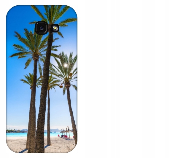 

Etui pokrowiec Samsung Galaxy A5 2017 Palmy plaża