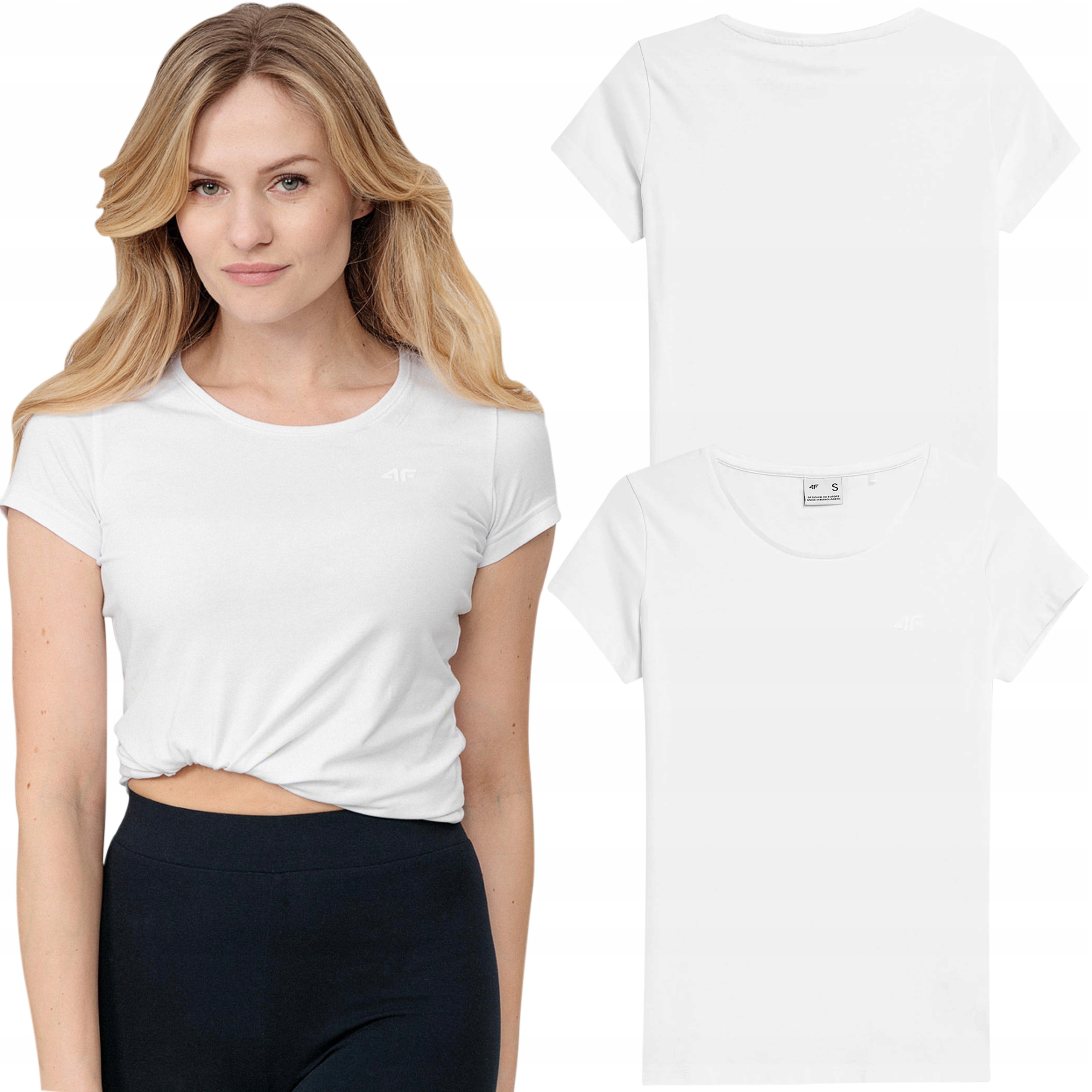 

Koszulka Damska 4F T-shirt Bawełniany Limitowany
