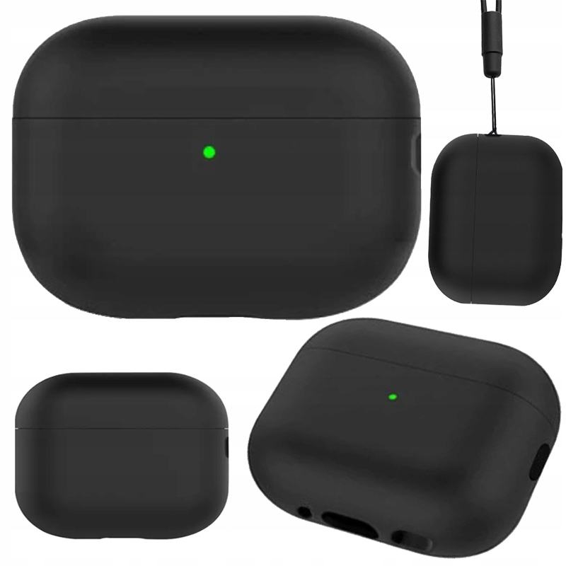 

Etui pokrowiec silikonowe do AirPods Pro 2 czarne