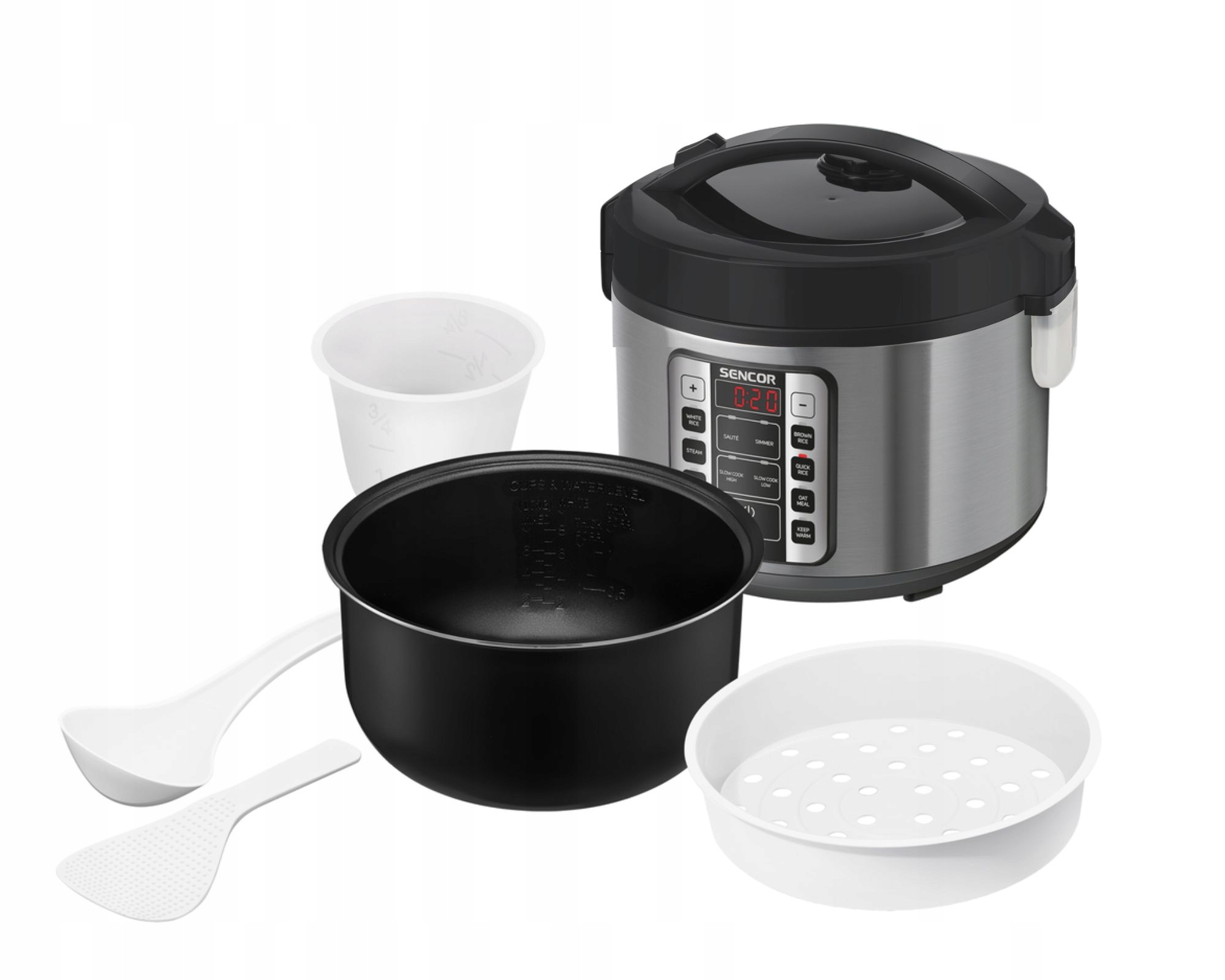 Рисоварка Sencor SRM 3151bk 1,5 л 700 Вт черный