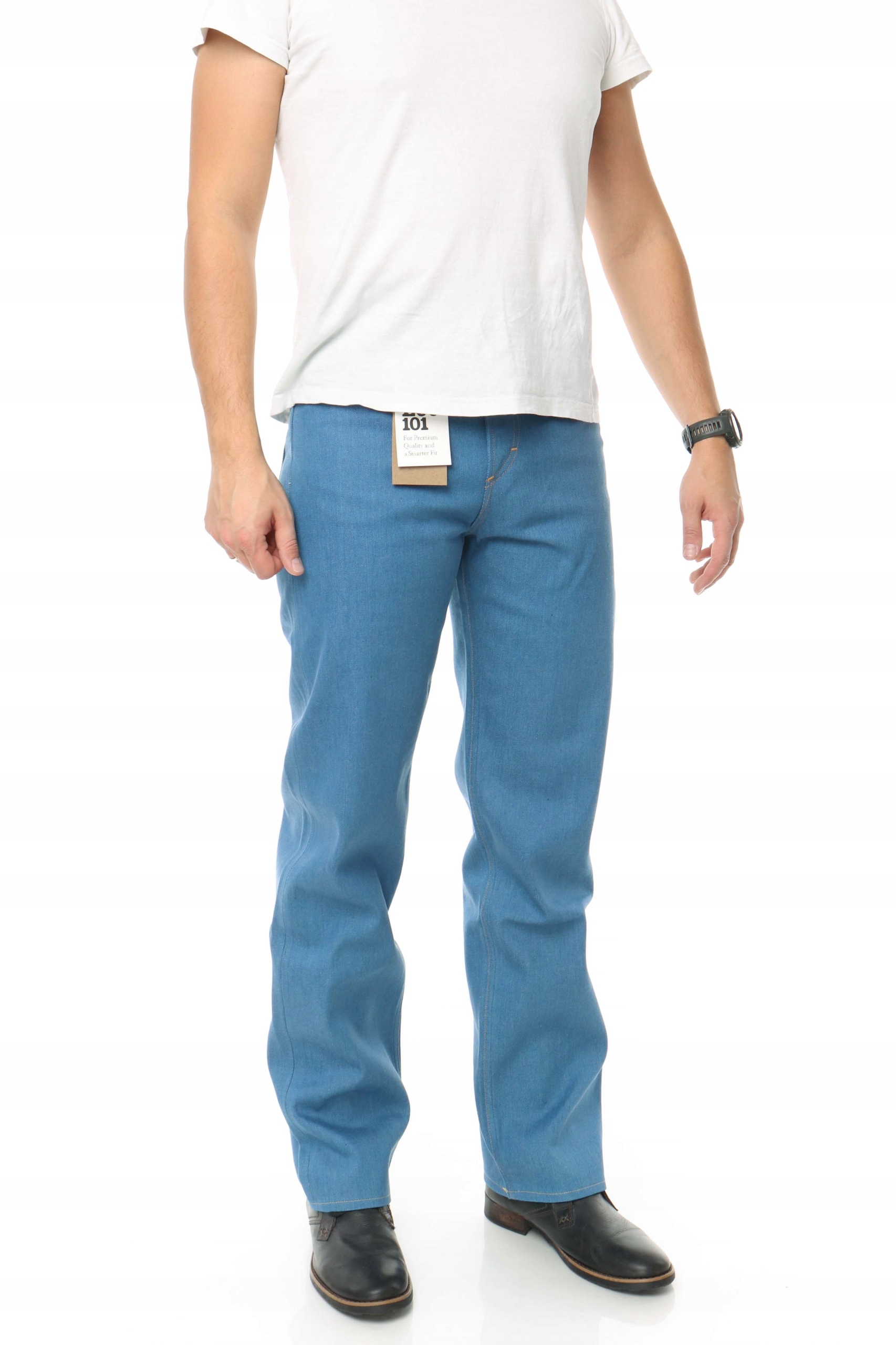 LEE 101 L spodnie męskie proste W32 L32 Marka Lee