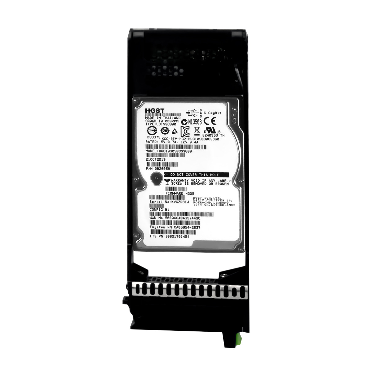 Fujitsu CA05954-2637 CA7339-E577 900GB 10K 64MB SAS-2 2.5" HUC109090CSS600