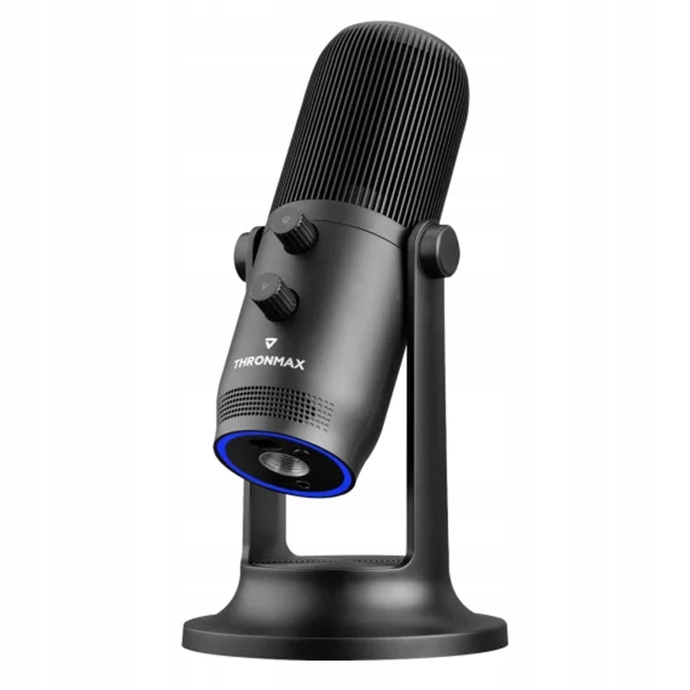 Profesjonalny Mikrofon Studyjny Gamingowy THRONMAX Mdrill One Pro Czarny Model MDrill One PRO