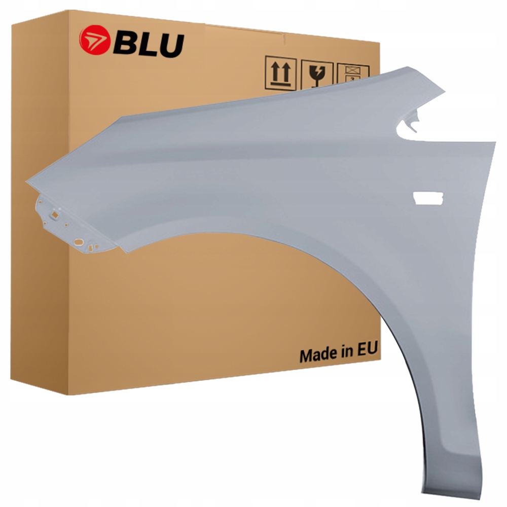 Blu Blatník Opel Corsa D Z163 levý stříbrný 06-14 přední pozink LichtSilber