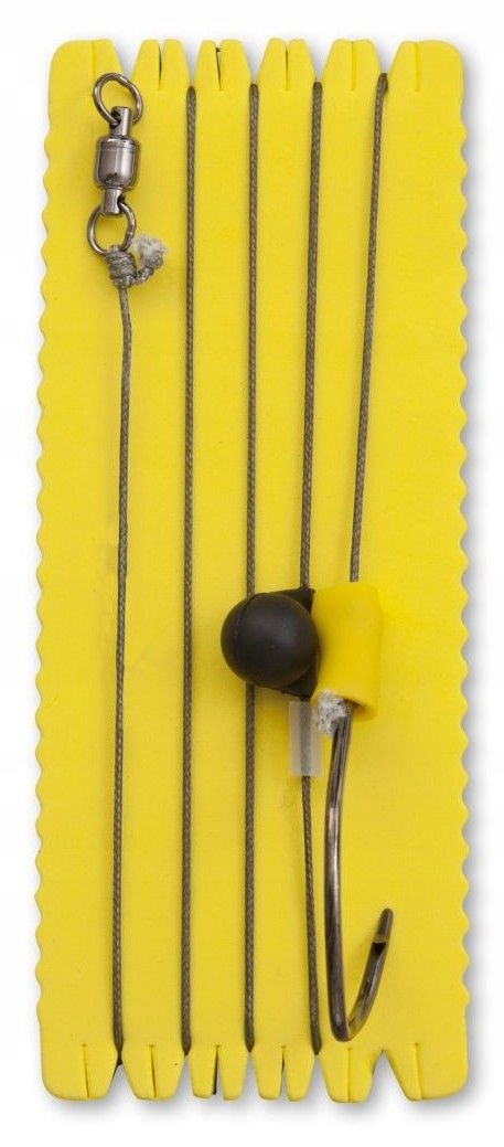 Przypon z grzechotką Black Cat Single XL 8/0 1,20m
