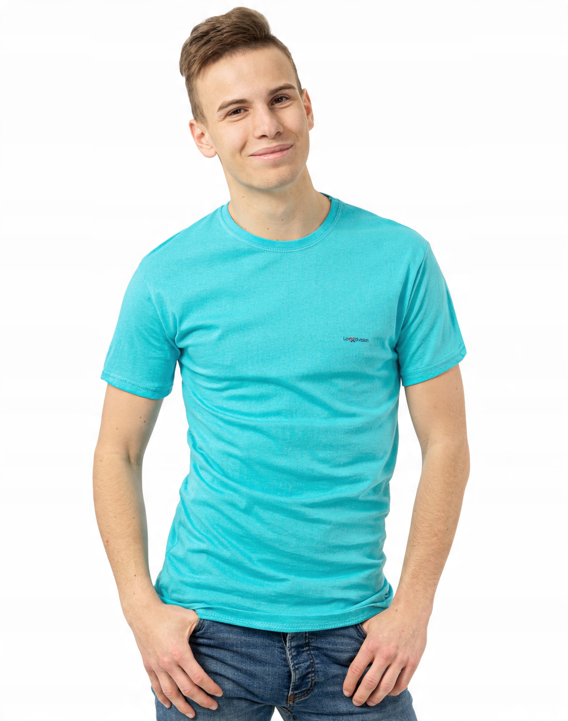 

Koszulka Podkoszulek Tshirt Męski Shirt KM14-8 r L