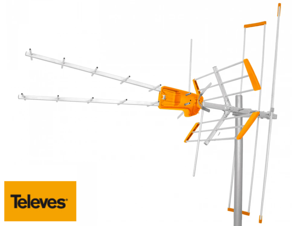 Antena Do Tv Naziemnej Hd DVB-T2 Televes Uhf Vhf V MIX ref.112042