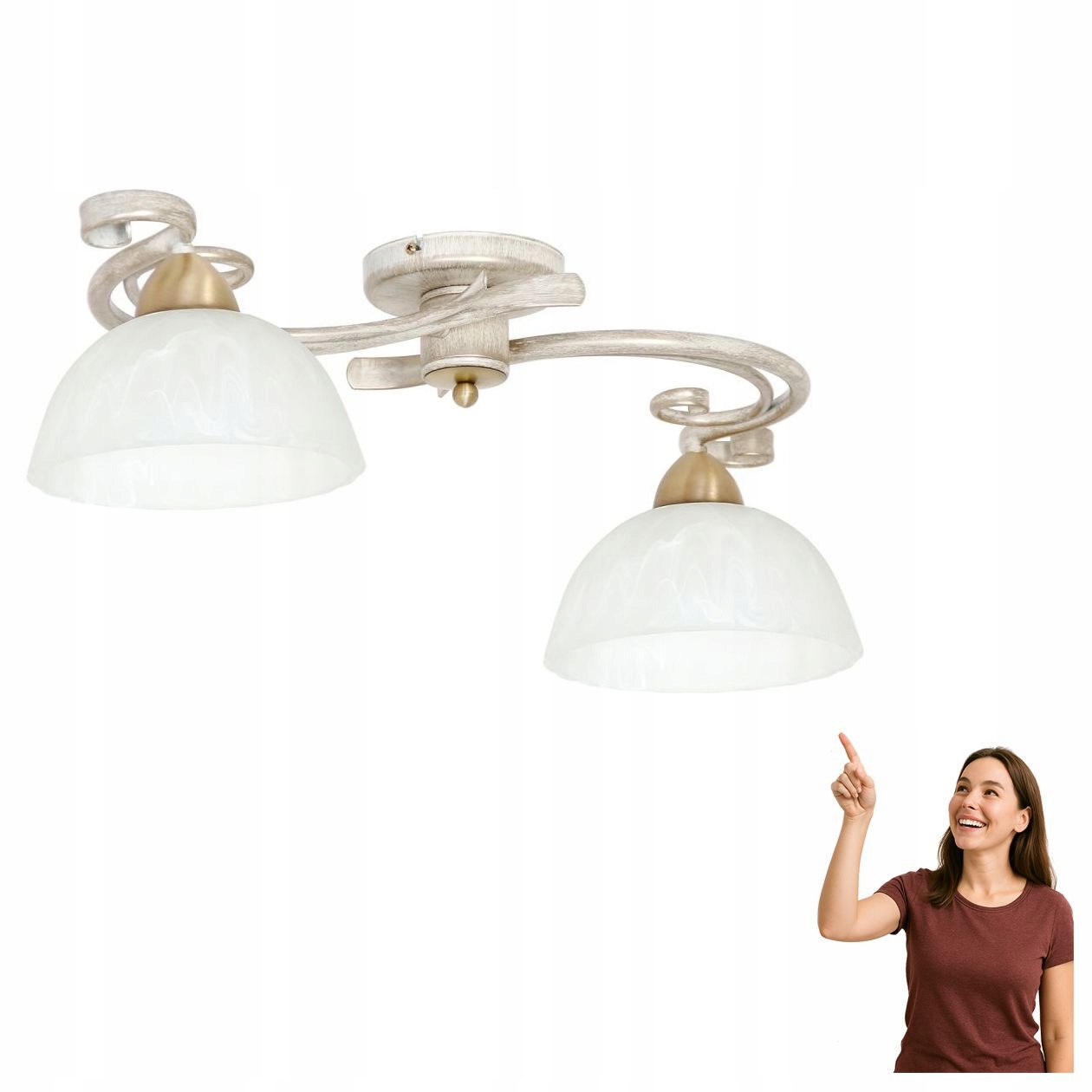 Stropná lampa Aurora 5970 Luminex