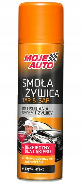 

Moje Auto Smoła i żywica 19-108 Bezpiecznie usuwa