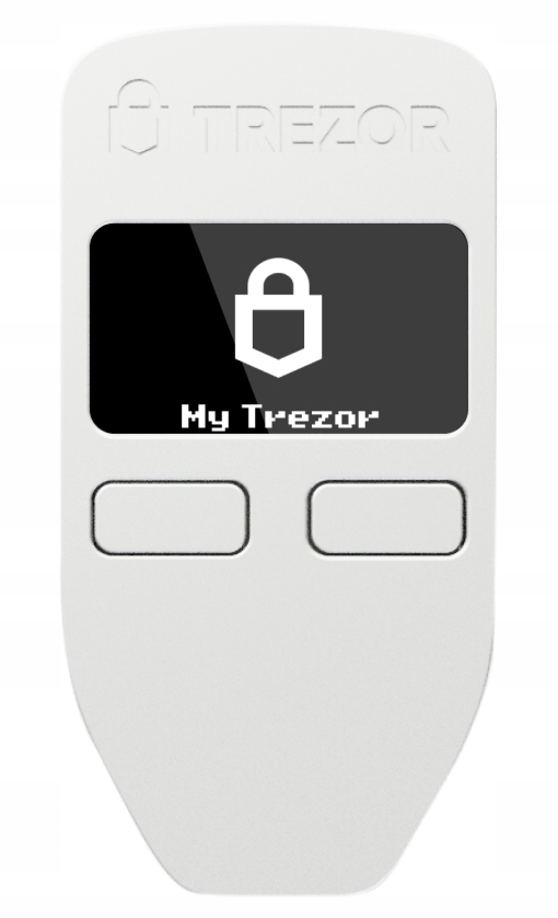 Trezor One криптовалютный кошелек в Белом