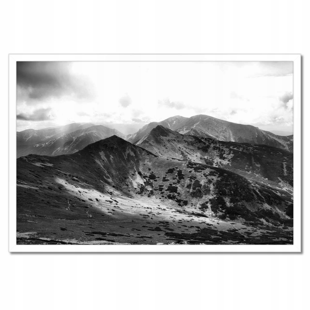 Plakáty v rámu 60x40 Tatry Polské hory Pohled