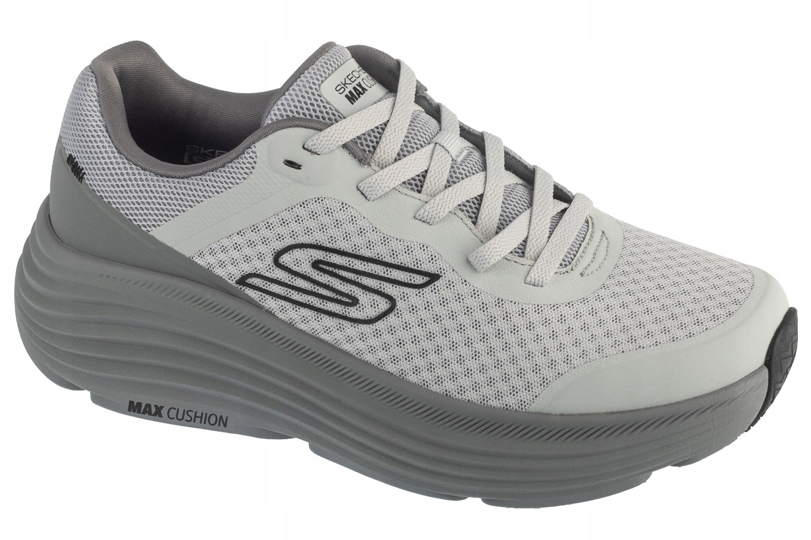 Skechers Max Cushioning Endeavor [45] Pánské běžecké boty šedé