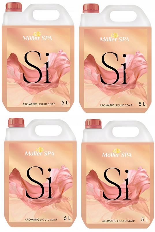 Tekuté mýdlo s vůní parfému Si 4x5L=20L Den