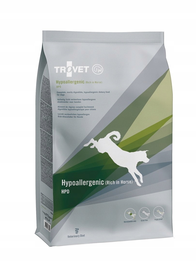 Levně Trovet Hypoallergenic Hpd s koněm – suché krmivo pro psy – 10 kg