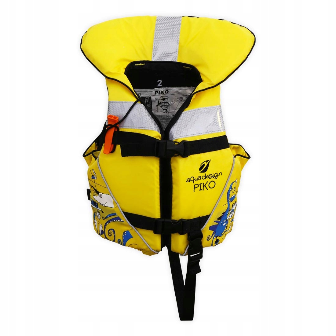 Dziecięca kamizelka ratunkowa Aquadesign Piko 100N BO4543 T3 30-40 Kg