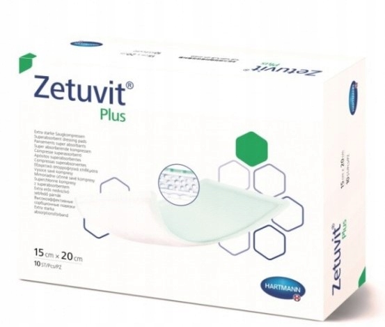 

Hartmann - Zetuvit Plus - 15 x 20 cm - 10 szt.