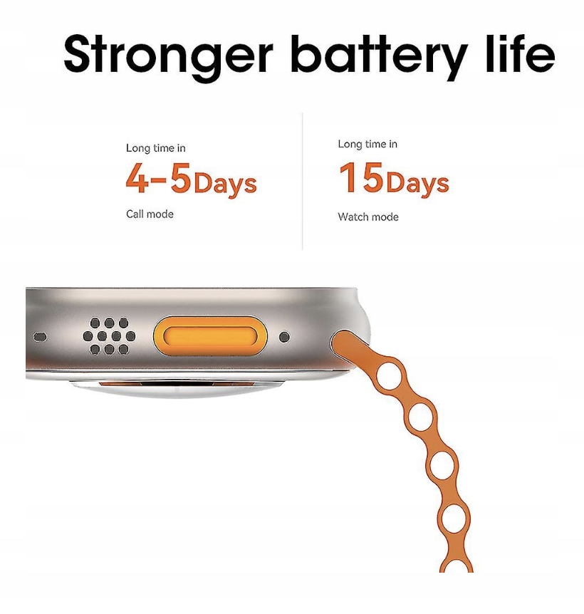 Ultra 9 Smart Watch Ultra 9 GPS Nfc Sports 2,2-calowy ekran HD Ip68 Model Smart Watch