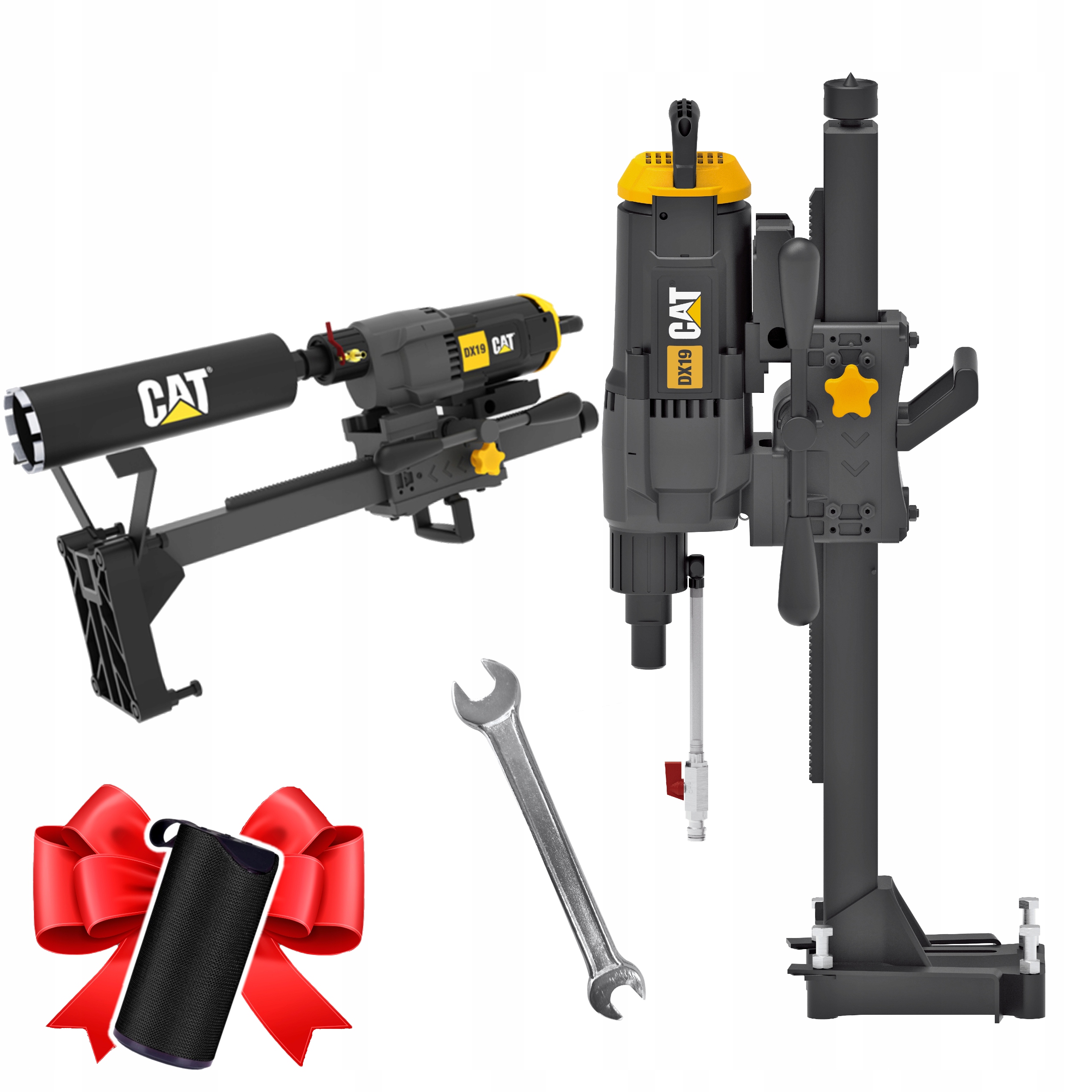 Wiertnica Diamentowa DX19 Cat 3200W Stalowa Przekładnia 230mm Cegła