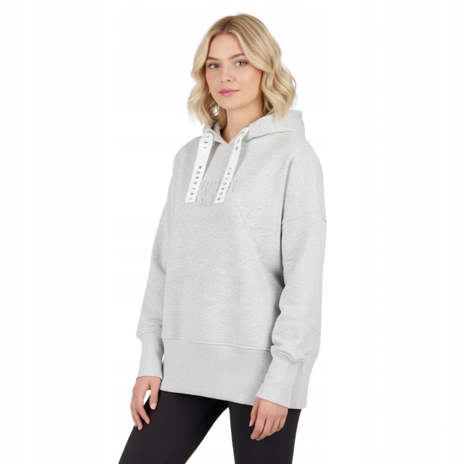 Mikina Morotai šedá sportovní klasická s kapucí vel.