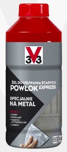 

V33 Środek do usuwania starych powłok na metal1 l