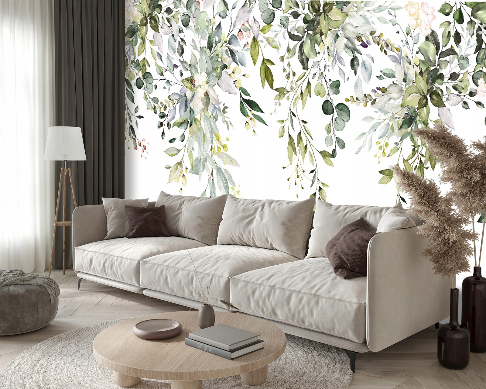 FOTOTAPETA LIŚCIE ROŚLINY 3D do salonu na wymiar Kod producenta tapeta9827