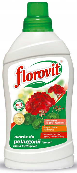 

Nawóz Florovit płynny do Pelargonii 1L