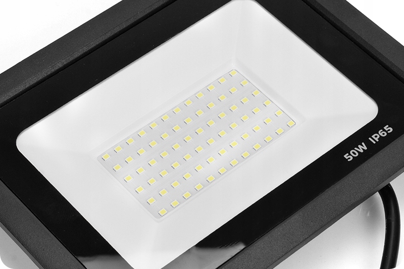 NAŚWIETLACZ LED HALOGEN LAMPA ZEWNĘTRZNA ELEWACJĘ Jasność 4000 lm