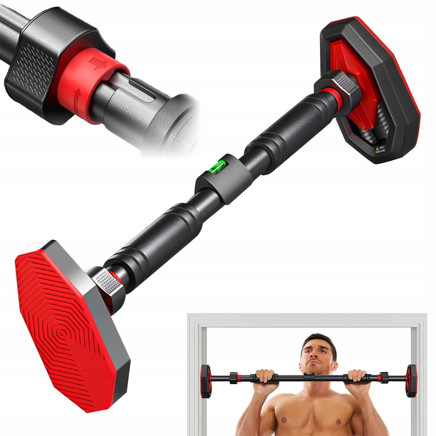 Hrazda S Možností Nastavení 65-100 CM, Stabilní, Pevná Montáž
