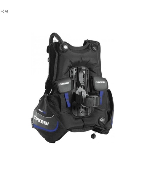 Cressi Aquaride Blue L Kamizelka Nurkowa Bcd Jacket Rozmiar L