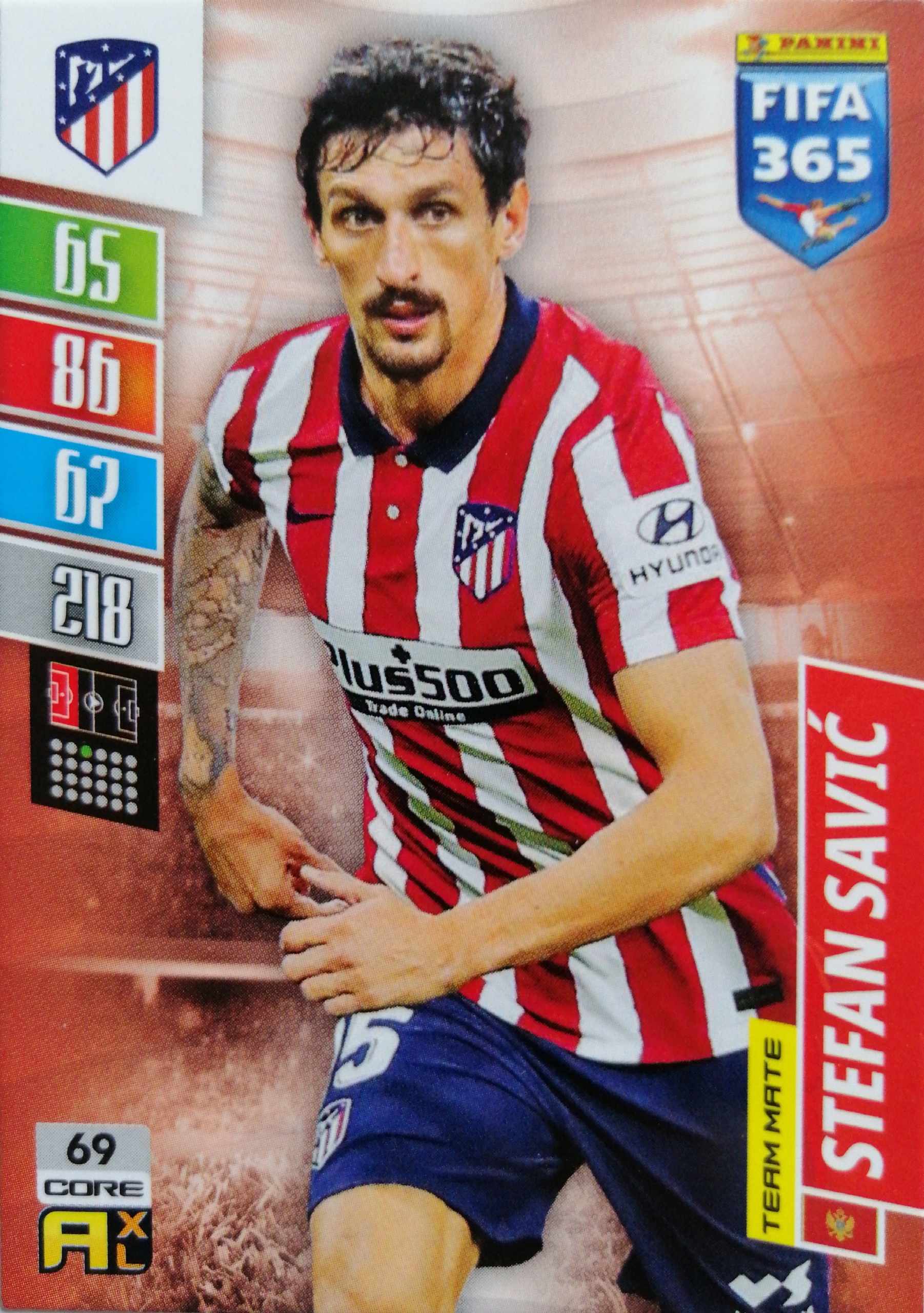 Fifa 365 2022 Team Mate Atletico 69 Savic