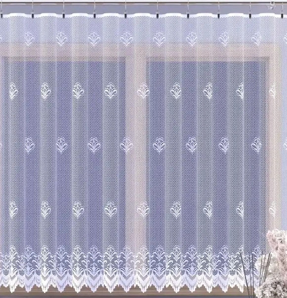 Mg Záclona 603/075 Bílá 500x160 cm Hotová obšitá Bt