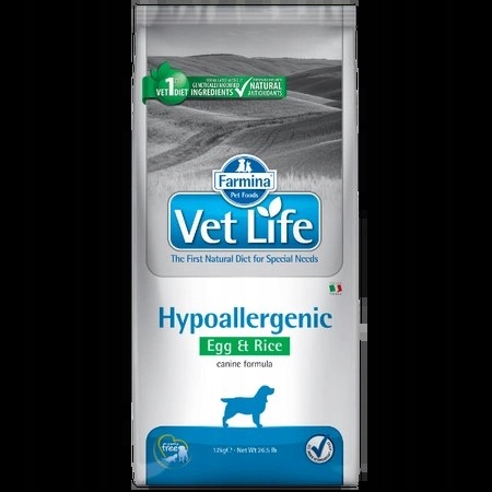 Farmina Vet Life Canine Hypoallergenic Egg&amp;Rice 12 kg