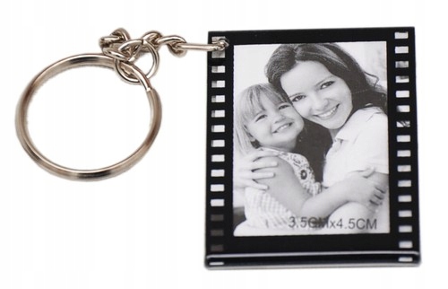 BRELOCZEK BRELOK na zdjęcie 3,5x4,5 cm klisza Stan opakowania oryginalne