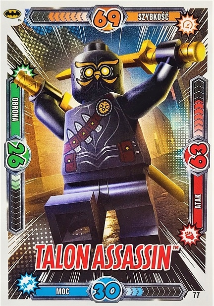 Lego DC Batman Karta Seria 1 nr 077