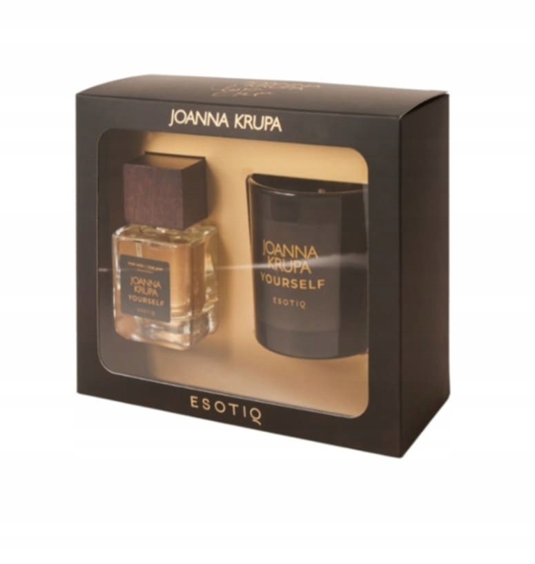 Esotiq Joanna Krupa Yourself unisex sada parfémovaná voda 50 ml svíčka