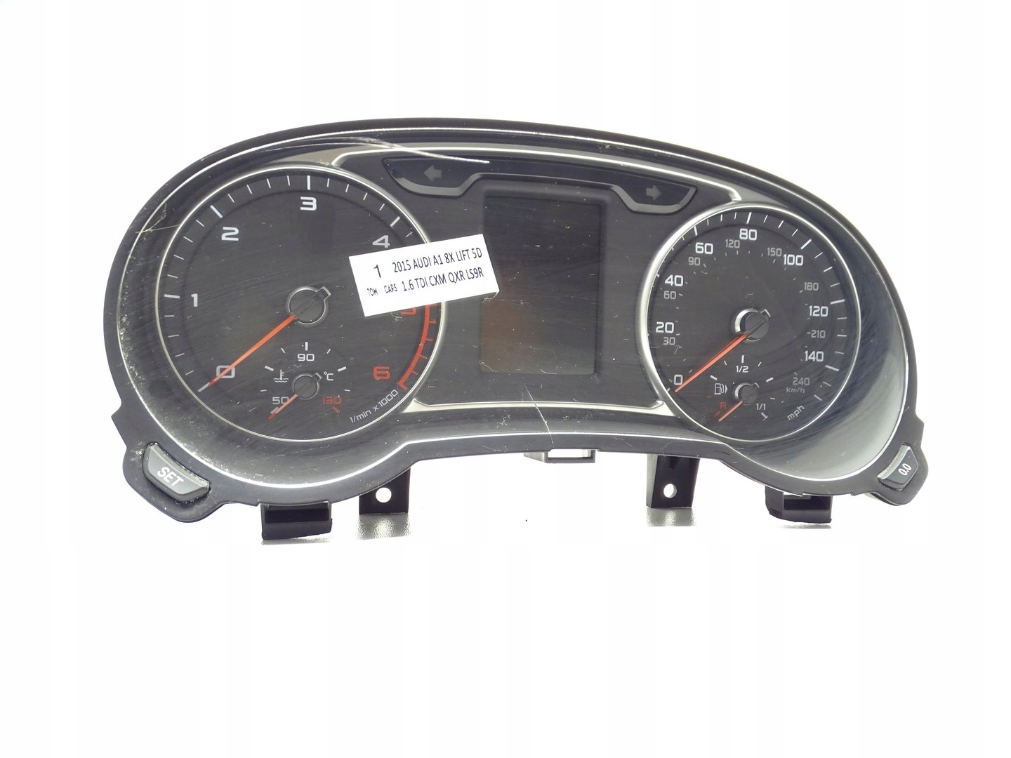 LICZNIKI dials AUDI A1 8X LIFT 8XA920980B UK