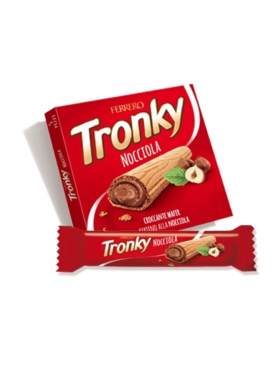 Levně 4x Oříškové oplatky Tronky červené Ferrero 90 g