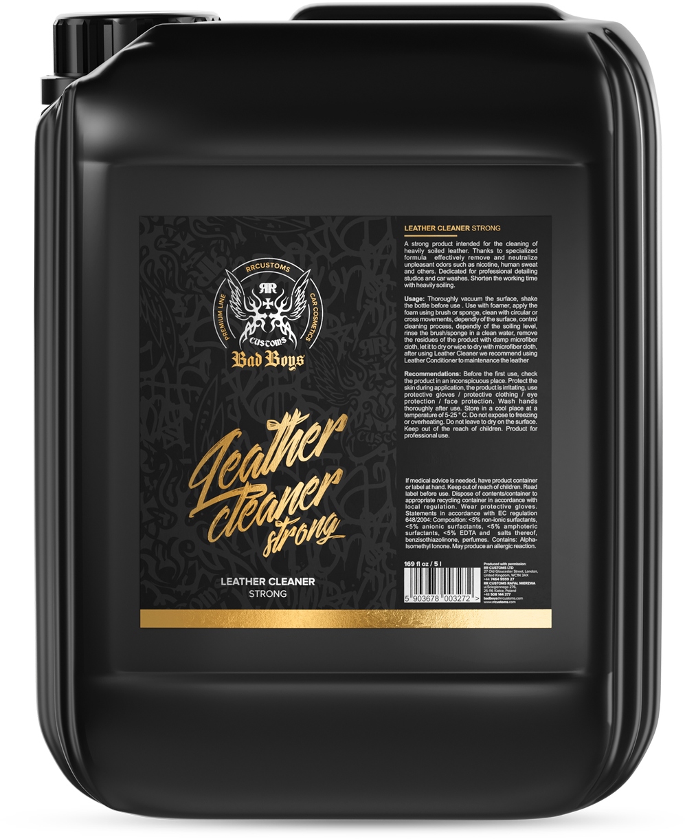 BAD BOYS 5L - LEATHER CLEANER STRONG