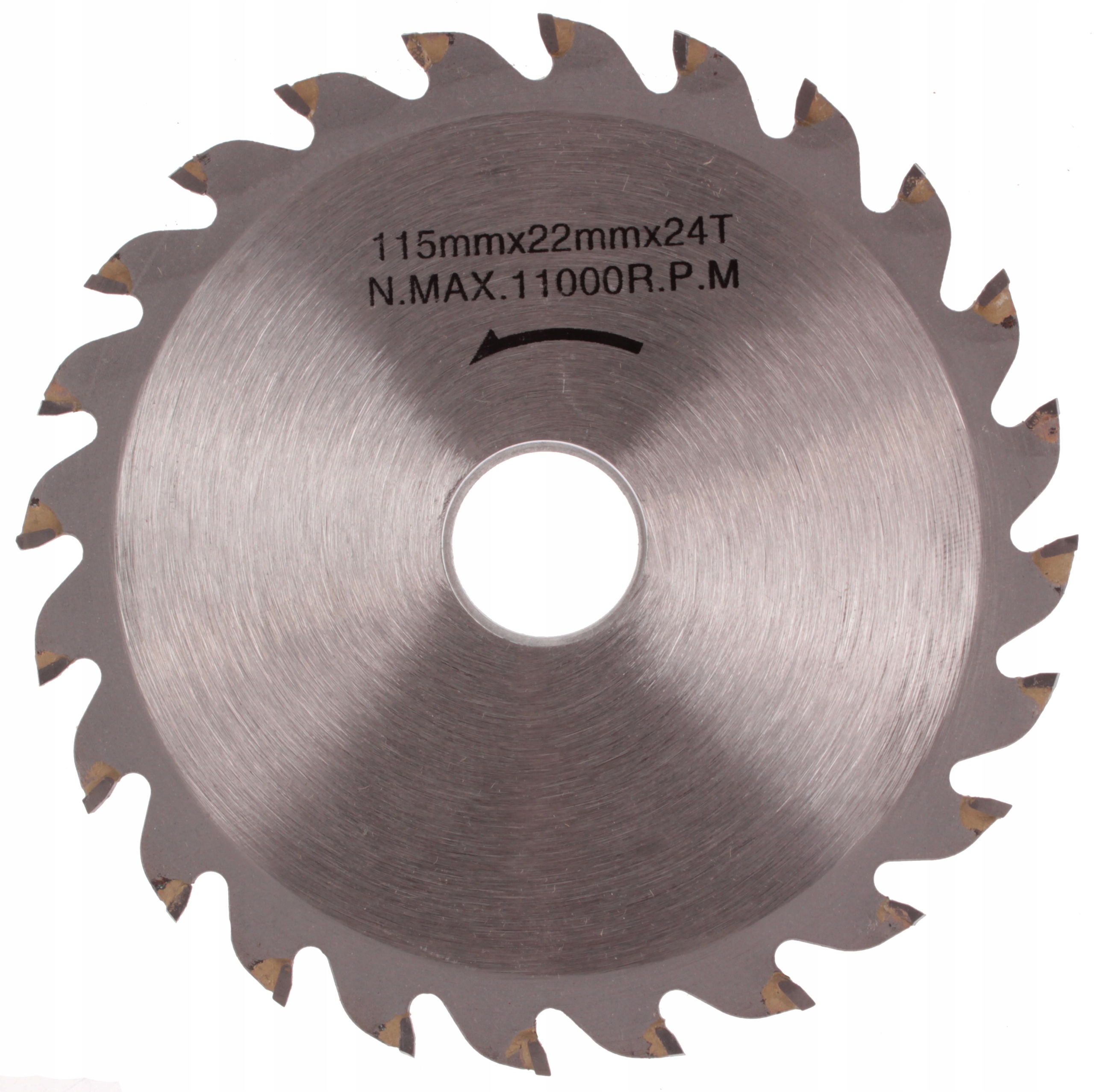 

Tarcza widiowa 115x20-22,2 mm 24T drewno widia