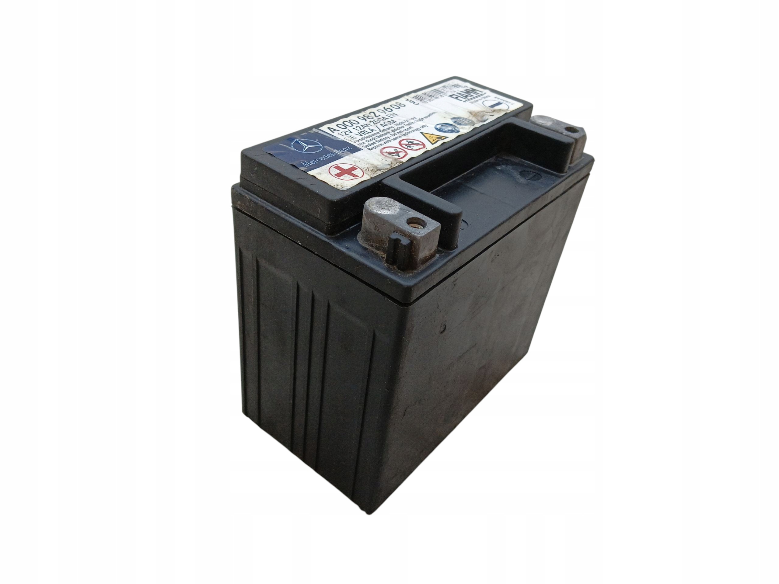 battery auxiliary MERCEDES E W212 (2009-2012) A0009829608