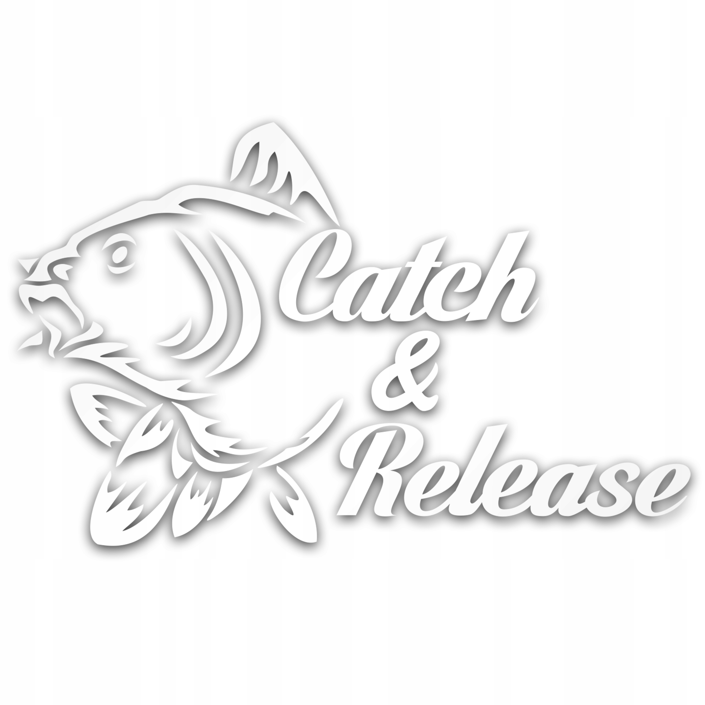 

Naklejka Catch & Release Gadżet Wędkarski Auto