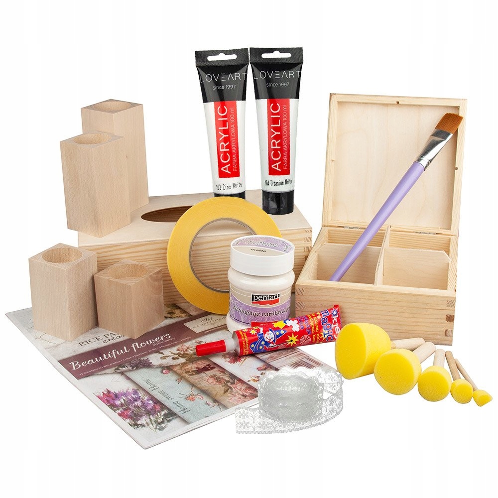 Kreativní Sada na decoupage XXL