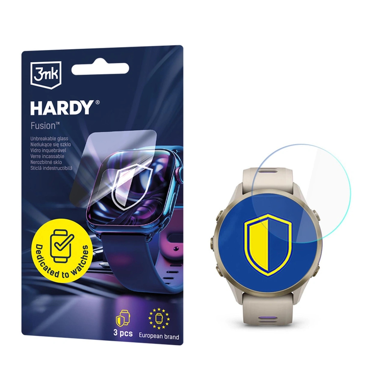 Folia 3mk Watch Protection Arc na Garmin Forerunner 970 (47mm)