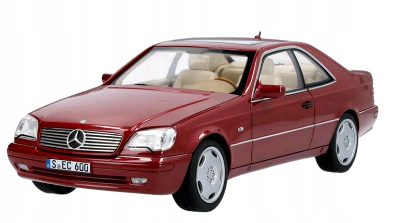 Mercedes W140 CL600 Model auta 1:18 Oe