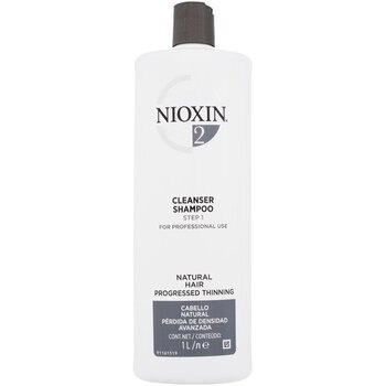 Nioxin Systém 2 Čisticí přípravek pro jemné, viditelně řídnoucí vlasy 300 ml